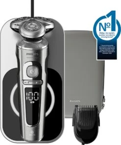 Philips Shaver S9000 Prestige SP9861/16 - Scheerapparaat - Lichtgrijs -Verzorgingsproductenwinkel 1000x1200 4
