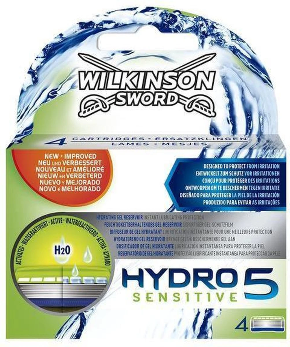 Wilkinson Men Scheermesjes Hydro 5 Skin Protection 4 Stuks 2 Wilkinson Men Scheermesjes Hydro 5 Skin Protection 4 Stuks - Afbeelding 2