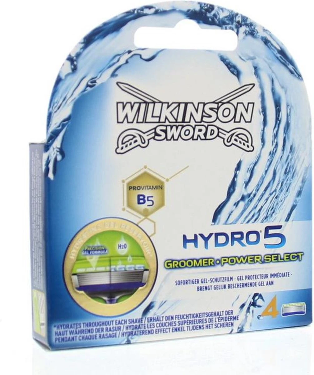 Wilkinson Hydro 5 Scheermesjes - Groomer Power Select 4 Stuks 5 Wilkinson Hydro 5 Scheermesjes - Groomer Power Select 4 Stuks - Afbeelding 5