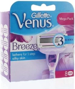 Gillette Venus ComfortGlide Breeze Scheermesjes Vrouwen - 8 Stuks