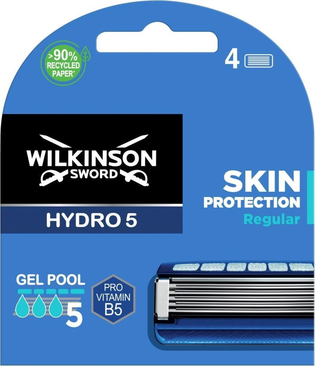 Wilkinson Men Scheermesjes Hydro 5 Skin Protection 4 Stuks 1 Wilkinson Men Scheermesjes Hydro 5 Skin Protection 4 Stuks