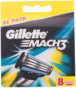 Gillette® Gillette Mach 3 - 8 Stuks - Scheermesjes -Verzorgingsproductenwinkel 1033x1200