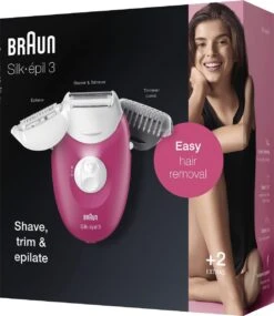 Braun Silk-épil 3 3-410 - Elektrische Epilator Voor Dames - Roze/wit 21 Braun Silk-épil 3 3-410 - Elektrische Epilator Voor Dames - Roze/wit -Verzorgingsproductenwinkel 1040x1200 4