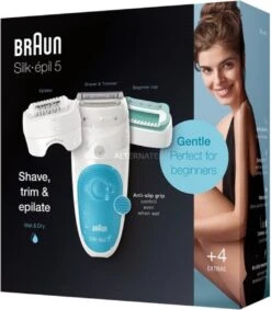 Braun Silk-épil 5-610 Wit/Turquoise - Epilator 14 Braun Silk-épil 5-610 Wit/Turquoise - Epilator -Verzorgingsproductenwinkel 1046x1200 5