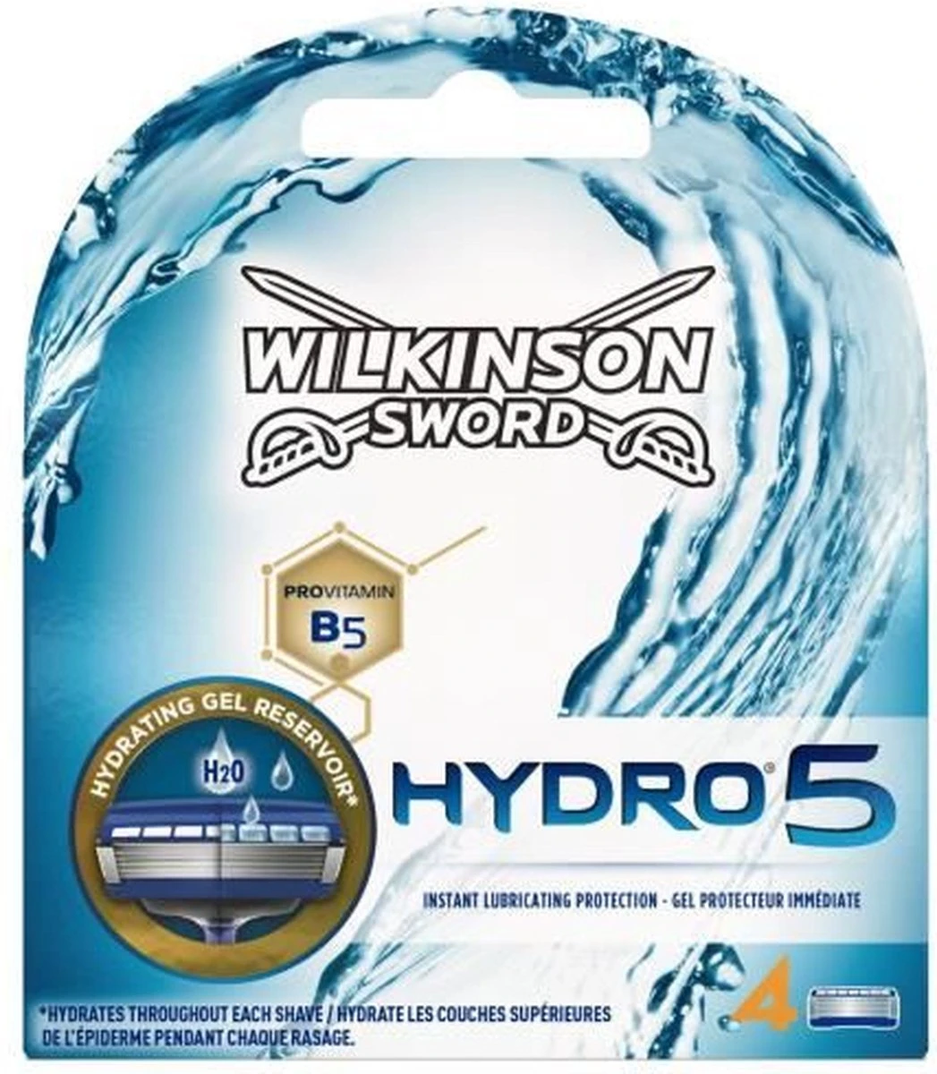 Wilkinson Men Scheermesjes Hydro 5 Skin Protection 4 Stuks 7 Wilkinson Men Scheermesjes Hydro 5 Skin Protection 4 Stuks - Afbeelding 7