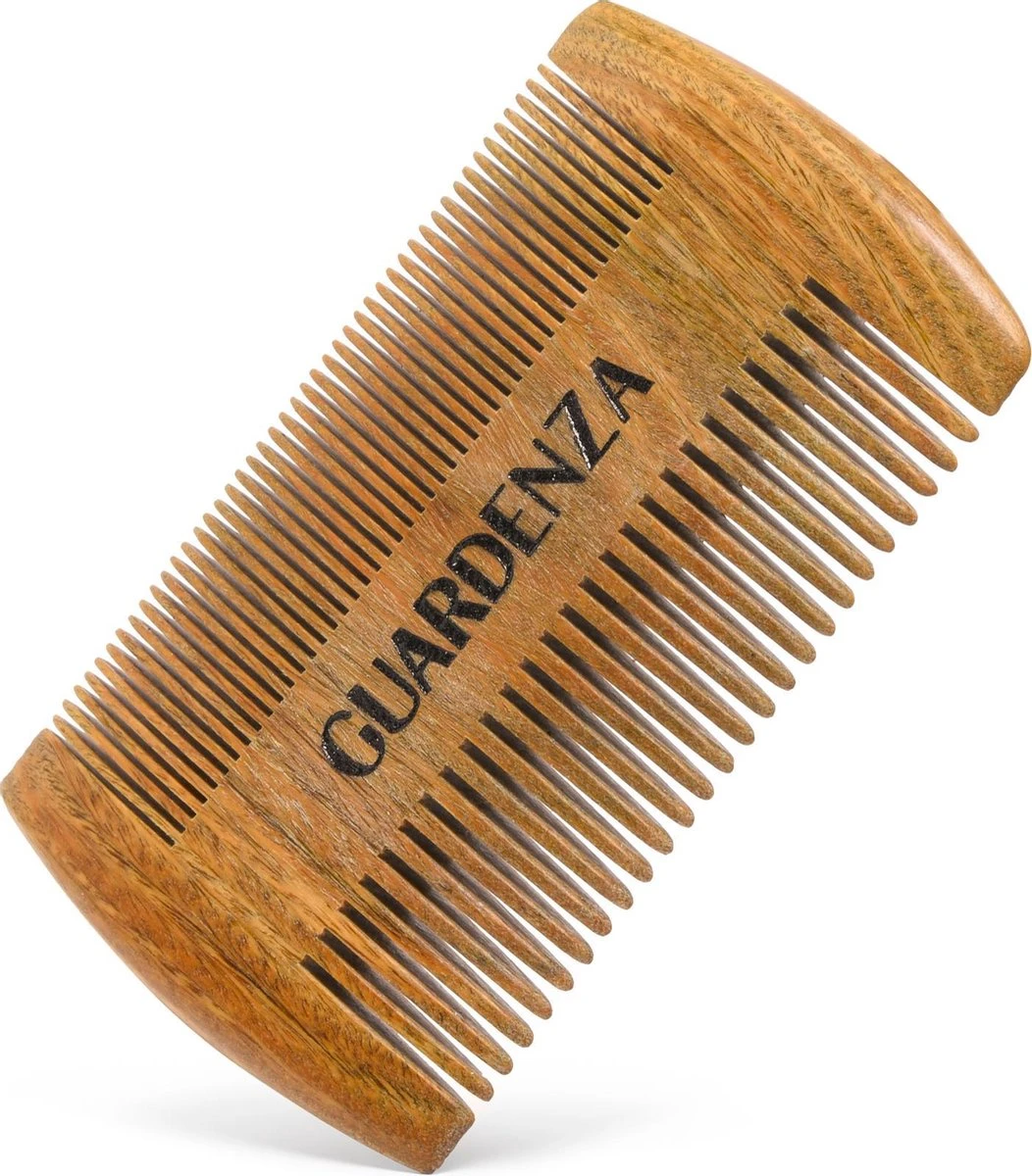 Guardenza Baardkam - Antistatisch Sandelhout - Om Baardolie Of Baarbalsem Goed Te Verdelen 2 Guardenza Baardkam - Antistatisch Sandelhout - Om Baardolie Of Baarbalsem Goed Te Verdelen - Afbeelding 2