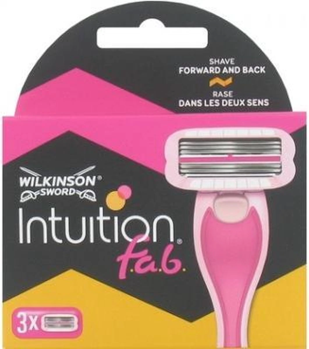 Wilkinson Intuition Fab 3 Scheermesjes - Navulling 6 Wilkinson Intuition Fab 3 Scheermesjes - Navulling - Afbeelding 6