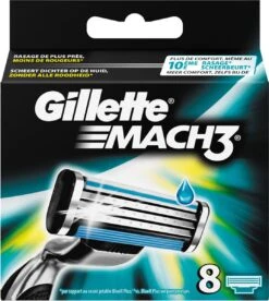 Gillette® Gillette Mach3 - 8 Stuks - Scheermesjes -Verzorgingsproductenwinkel 1072x1200 2