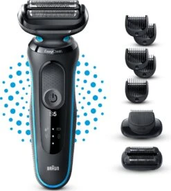 Braun Series 5 51-M1850s - Elektrisch Scheerapparaat Mannen - Met 2 EasyClick-opzetstukken - Munt 18 Braun Series 5 51-M1850s - Elektrisch Scheerapparaat Mannen - Met 2 EasyClick-opzetstukken - Munt -Verzorgingsproductenwinkel 1076x1200 3