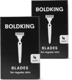 Boldking The Refill Blades Duo Pack 8x - Scheermesjes Voor Normale Huid
