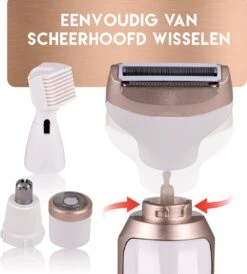 Alpina Ladyshave - Scheerapparaat Vrouwen - 4-in-1 - Lichaam En Gezicht - Incl. Wenkbrauwtrimmer - USB Oplaadbaar 20 Alpina Ladyshave - Scheerapparaat Vrouwen - 4-in-1 - Lichaam En Gezicht - Incl. Wenkbrauwtrimmer - USB Oplaadbaar -Verzorgingsproductenwinkel 1083x1200 3