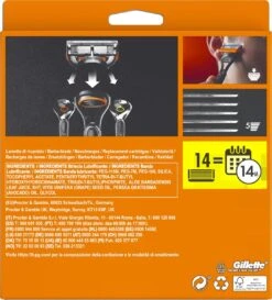 Gillette® Gillette Fusion5 Navulmesjes - 14 Stuks -Verzorgingsproductenwinkel 1085x1200 5