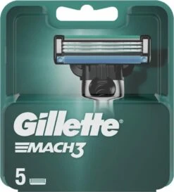 Gillette® Gillette Scheermesjes Mach3 5 Stuks