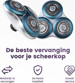 Scheerkop Geschikt Voor Philips 7000 Serie – Sh70/50 Scheerkop – Zwart – Scheerhoofd - Scheerkoppen - Scheermesjes -Verzorgingsproductenwinkel 1093x1200