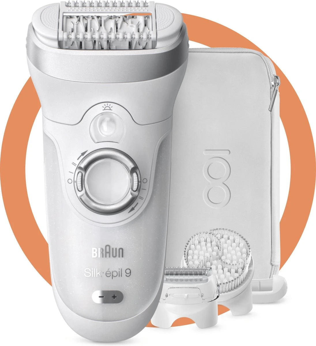 Braun Silk-épil 9 Voor Vrouwen, Design Editie Met Reisetui - Wit 11 Braun Silk-épil 9 Voor Vrouwen, Design Editie Met Reisetui - Wit - Afbeelding 11