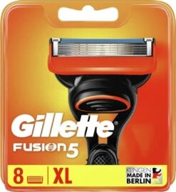 Gillette® Gillette Fusion5 Scheermesjes Voor Mannen - 8 Navulmesjes - XL Verpakking