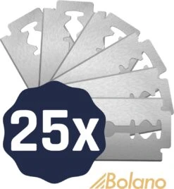 Bolano® Safety Razor Set Black Metallic + 25 Double Edge Scheermesjes + Houder - Klassiek Scheermes Voor Mannen En Vrouwen - Messing -Verzorgingsproductenwinkel 1106x1200 2