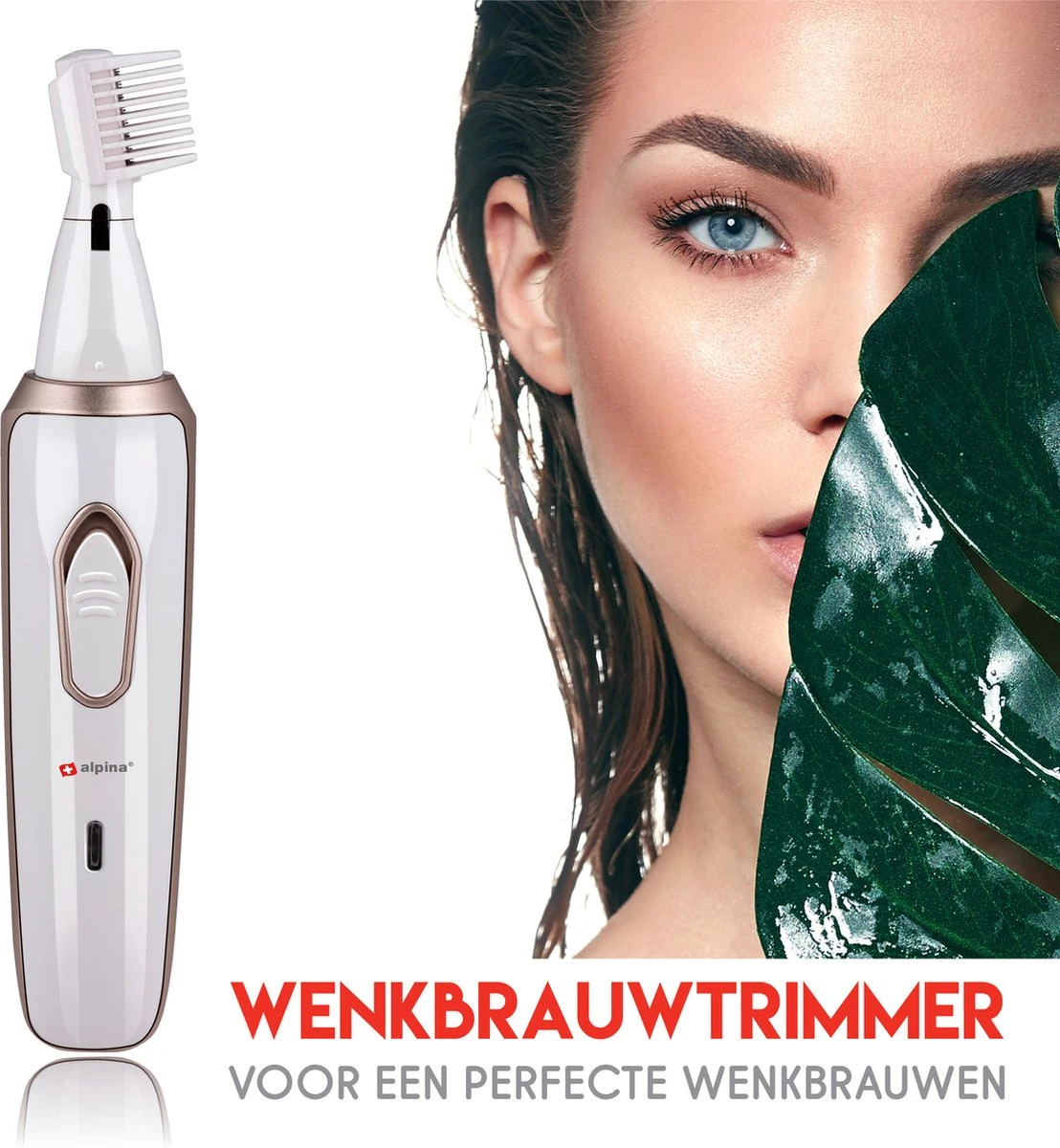 Alpina Ladyshave - Scheerapparaat Vrouwen - 4-in-1 - Lichaam En Gezicht - Incl. Wenkbrauwtrimmer - USB Oplaadbaar 10 Alpina Ladyshave - Scheerapparaat Vrouwen - 4-in-1 - Lichaam En Gezicht - Incl. Wenkbrauwtrimmer - USB Oplaadbaar - Afbeelding 10