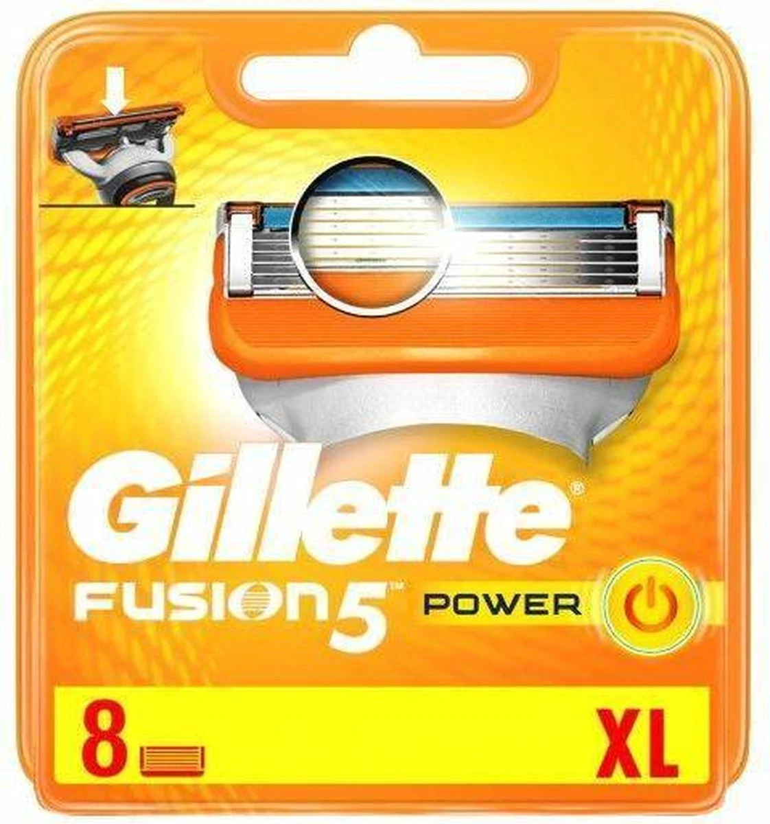 Gillette® Gillette Fusion5 Power Scheermesjes 8 Stuks 2 Gillette® Gillette Fusion5 Power Scheermesjes 8 Stuks - Afbeelding 2