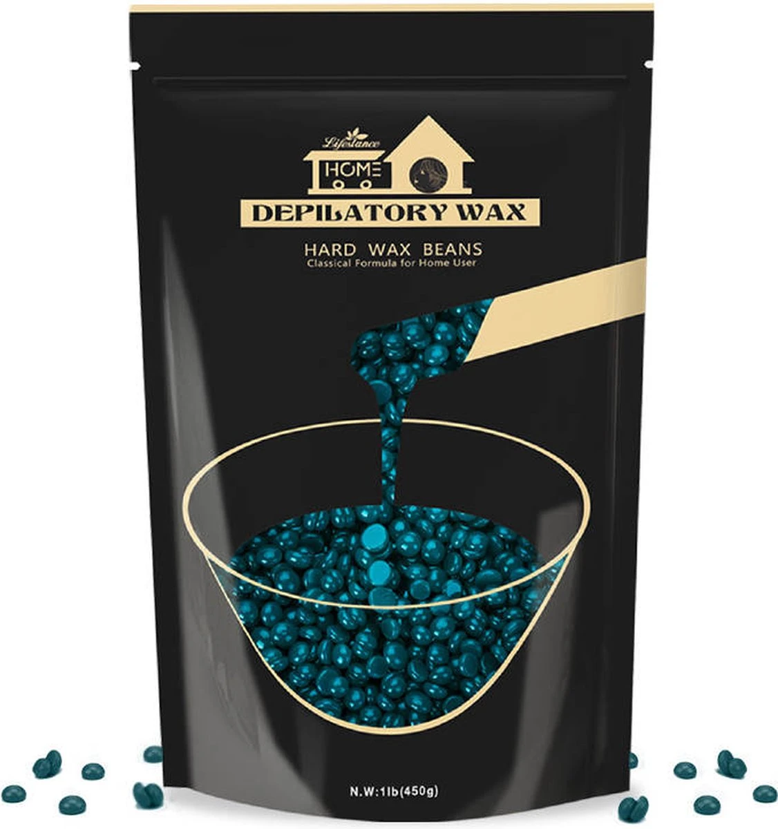 Lifestance Wax Beans - Jasmine - Parels - Wax Bonen - Ontharen - Harsen - Waxen - Moederdag Cadeautje - 450 Gram 1 Lifestance Wax Beans - Jasmine - Parels - Wax Bonen - Ontharen - Harsen - Waxen - Moederdag Cadeautje - 450 Gram