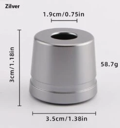 Bolano® Safety Razor Set Zilver + 30 Double Edge Scheermesjes + Houder - Klassiek Scheermes Voor Mannen En Vrouwen - Messing -Verzorgingsproductenwinkel 1128x1200