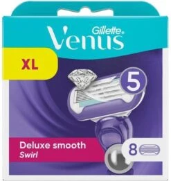 Gillette Venus Deluxe Smooth Swirl Scheermesjes Voor Vrouwen - 8 Navulmesjes -Verzorgingsproductenwinkel 1135x1200