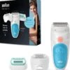 Braun Silk-épil 5-610 Wit/Turquoise - Epilator