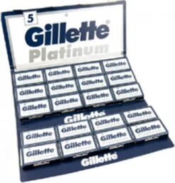 Gillette® Gillette Platinum 100 Scheerbladen ( 20 Pakjes Met 5 Stuks )