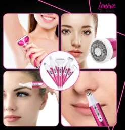 Lenéve Ladyshave - Ladyshave Voor Vrouwen - 5 In 1 - Haarverwijderaar - Bikinitrimmer - Neustrimmer - Wenkbrauw Trimmer 11 Lenéve Ladyshave - Ladyshave Voor Vrouwen - 5 In 1 - Haarverwijderaar - Bikinitrimmer - Neustrimmer - Wenkbrauw Trimmer -Verzorgingsproductenwinkel 1153x1200 1