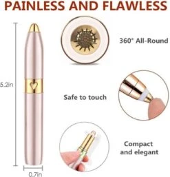 Draagbare Wenkbrauw Epilator - Haar Remover Pen - USB Trimmer -Verzorgingsproductenwinkel 1153x1200