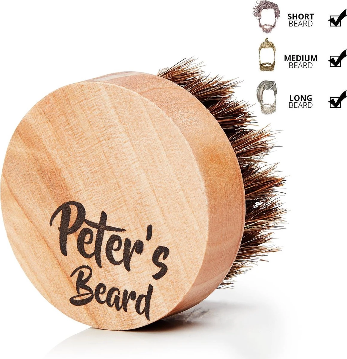 Baardborstels Baardverzorging Voor Baardolie - Baardborstel Hout Rond Set Voor Baardbalsems Baard Verzorging En Baard Olie - Baard Borstel - 2 Jaar Garantie 2 Baardborstels Baardverzorging Voor Baardolie - Baardborstel Hout Rond Set Voor Baardbalsems Baard Verzorging En Baard Olie - Baard Borstel - 2 Jaar Garantie - Afbeelding 2