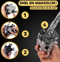 6-in-1 Scheerapparaat Mannen – Trimmer - Skull Edition - Nat & Droog - Electric Face Head & Hair Shaver – Hoofd Kaal Scheren - Opzetstukken - Elektrisch - Incl. E-Book -Verzorgingsproductenwinkel 1160x1200 1