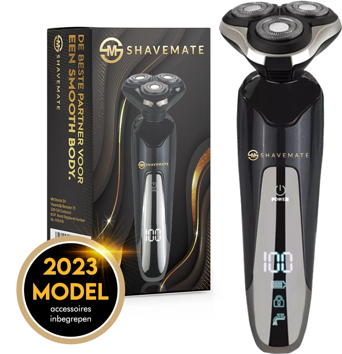 ShaveMate 3-in-1 Scheerapparaat - Baard Trimmer - Tondeuse Voor Mannen - Hair Clipper Set - Draadloos - Waterproof 1 ShaveMate 3-in-1 Scheerapparaat - Baard Trimmer - Tondeuse Voor Mannen - Hair Clipper Set - Draadloos - Waterproof
