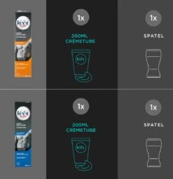 Veet Men - 400ml Ontharingscreme - Normaal 1x200ml - Gevoelig 1x200ml - Voordeelverpakking -Verzorgingsproductenwinkel 1162x1200 2