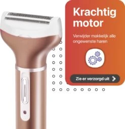 Smart-Tech - 4 In 1 Ladyshave - Oplaadbaar - Wenkbrauw Trimmer - Neus- En Oor Trimmer - Rose Gold 12 Smart-Tech - 4 In 1 Ladyshave - Oplaadbaar - Wenkbrauw Trimmer - Neus- En Oor Trimmer - Rose Gold -Verzorgingsproductenwinkel 1168x1200 4