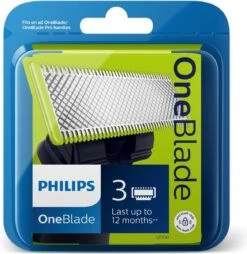 Philips Norelco OneBlade Trimmen, Scheren, Stylen, Vervangbaar Mes -Verzorgingsproductenwinkel 1169x1200