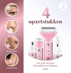 J.E Ladyshave Voor Vrouwen - Ontharings Trimmer - Haarverwijderaar - 4 In 1 -Verzorgingsproductenwinkel 1169x1200 6