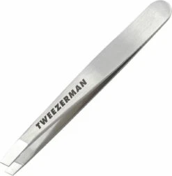 Tweezerman - Mini Slant Tweezer - Klassiek RVS - Pincet