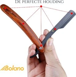 Bolano® Premium Shavette Open Scheermes Brown Wood + 50 Single Edge Scheermesjes - Klassiek Barbiersmes Straight Razor Voor Mannen - Cut Throat Razor Nekmes - Klassiek Klap Scheermes - Safety Razor Feather Mes 12 Bolano® Premium Shavette Open Scheermes Brown Wood + 50 Single Edge Scheermesjes - Klassiek Barbiersmes Straight Razor Voor Mannen - Cut Throat Razor Nekmes - Klassiek Klap Scheermes - Safety Razor Feather Mes -Verzorgingsproductenwinkel 1174x1200 1
