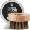Baardborstels Baardverzorging Voor Baardolie - Baardborstel Hout Rond Set Voor Baardbalsems Baard Verzorging En Baard Olie - Baard Borstel - 2 Jaar Garantie