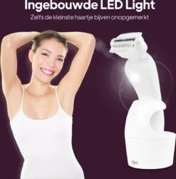 Clean Supply® Ladyshave Voor Vrouwen - 3 In 1 Ladyshave - Inclusief Opbergtasje - Gezicht - Oksels - Benen - Bikinilijn - Scheerapparaat Vrouw - Haarverwijderaar - Trimmer Vrouw - Ladyshave - Oplaadbaar - Met Standaard -Verzorgingsproductenwinkel 1183x1200 3