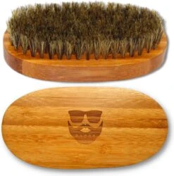 BAØRD Houten Baardborstel – Baardverzorging – Baardstijler – Beard Brush – Voor Baardolie En Baardbalsem – Baard Borstel