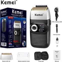 Kemei Km-2026 - Shaver 2 In 1 - Scheerapparaat - Hoofd En Baard 2 In 1 - Pro-liner -Verzorgingsproductenwinkel 1193x1200 8