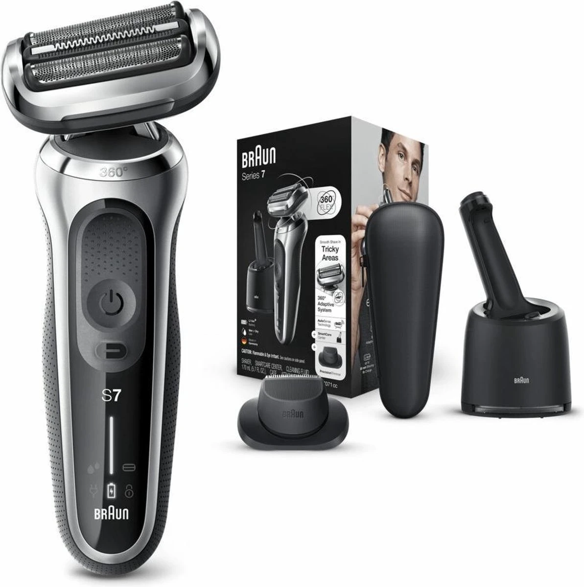 Braun Series 7 70-S7200cc Silver 12 Braun Series 7 70-S7200cc Silver - Afbeelding 12