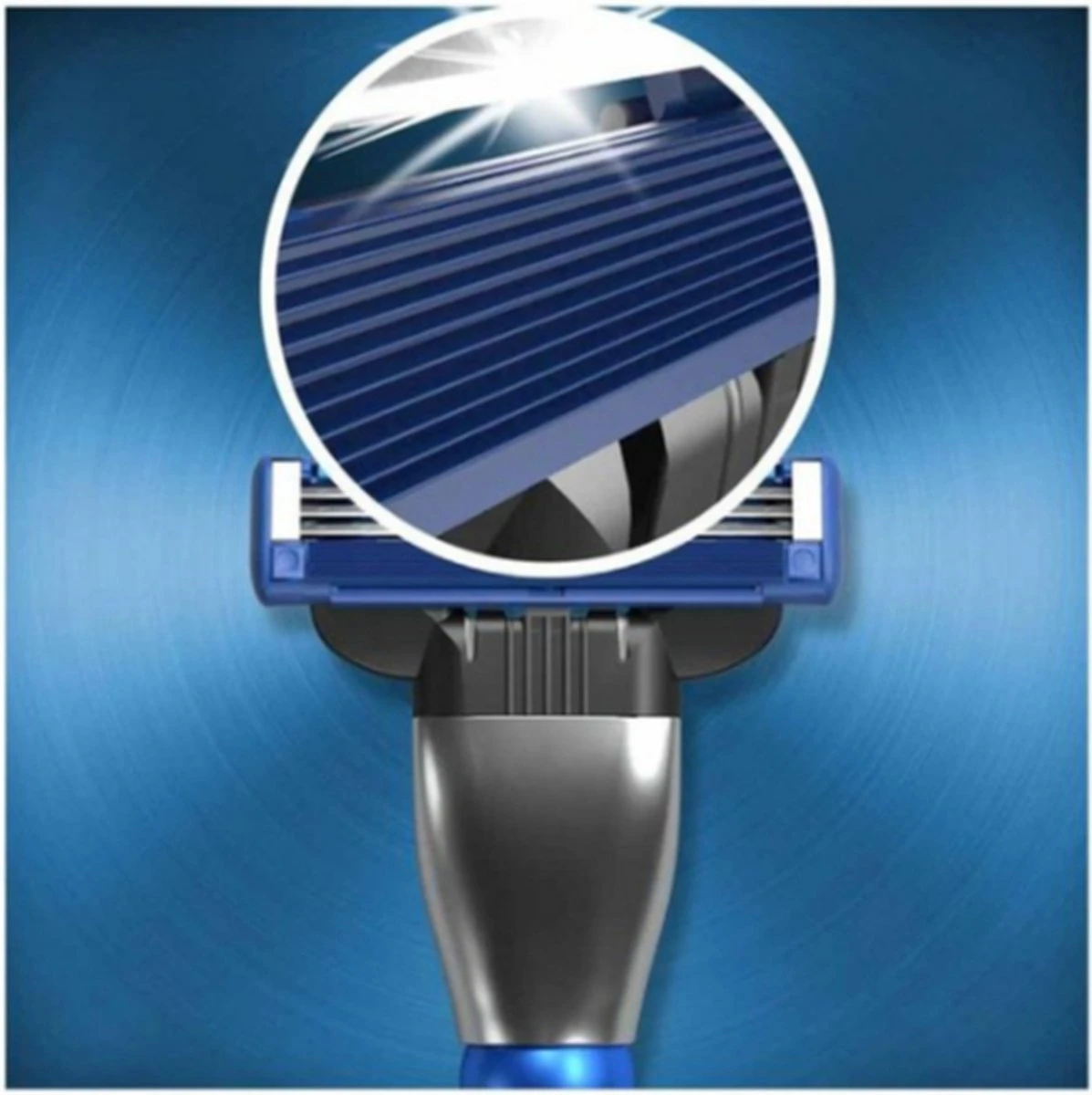 Gillette® Gillette Mach3 Turbo 3D Scheersysteem Scheermesjes 6 Gillette® Gillette Mach3 Turbo 3D Scheersysteem Scheermesjes - Afbeelding 6