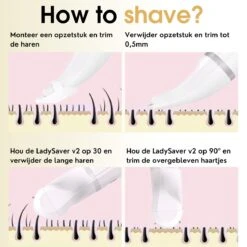 Gruttz - 7 In 1 Ladyshaver PRO Voor Vrouwen V2 - Inclusief Reistas - Trimmer Vrouw - Scheerapparaat Vrouwen - Bikini 20 Gruttz - 7 In 1 Ladyshaver PRO Voor Vrouwen V2 - Inclusief Reistas - Trimmer Vrouw - Scheerapparaat Vrouwen - Bikini -Verzorgingsproductenwinkel 1198x1200 35