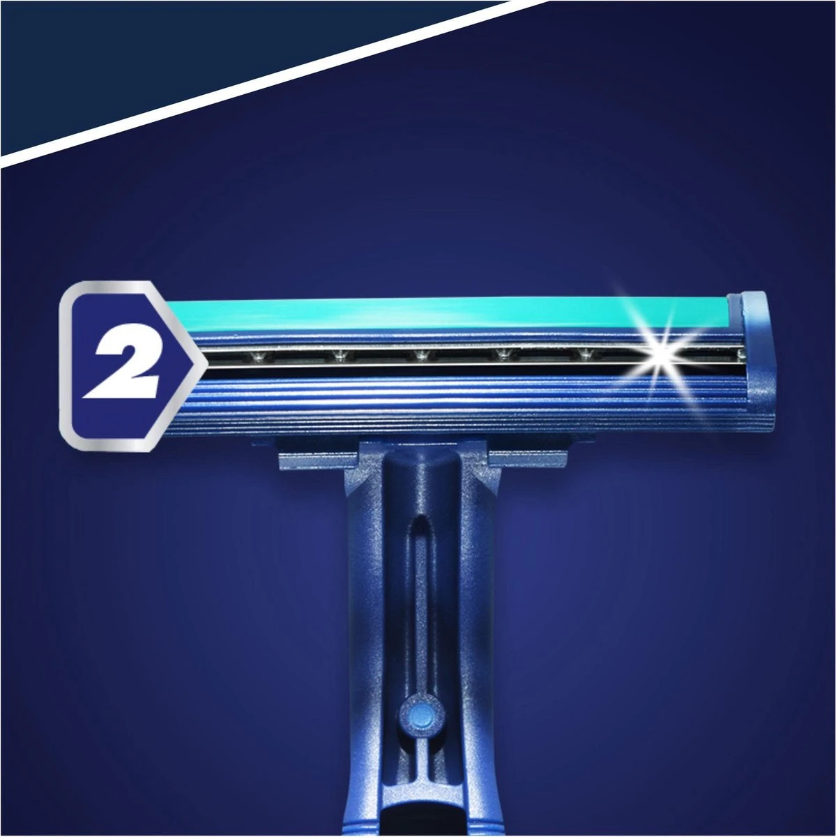Gillette® Gillette BlueII Plus Wegwerpmesjes Mannen - 20 Stuks 2 Gillette® Gillette BlueII Plus Wegwerpmesjes Mannen - 20 Stuks - Afbeelding 2