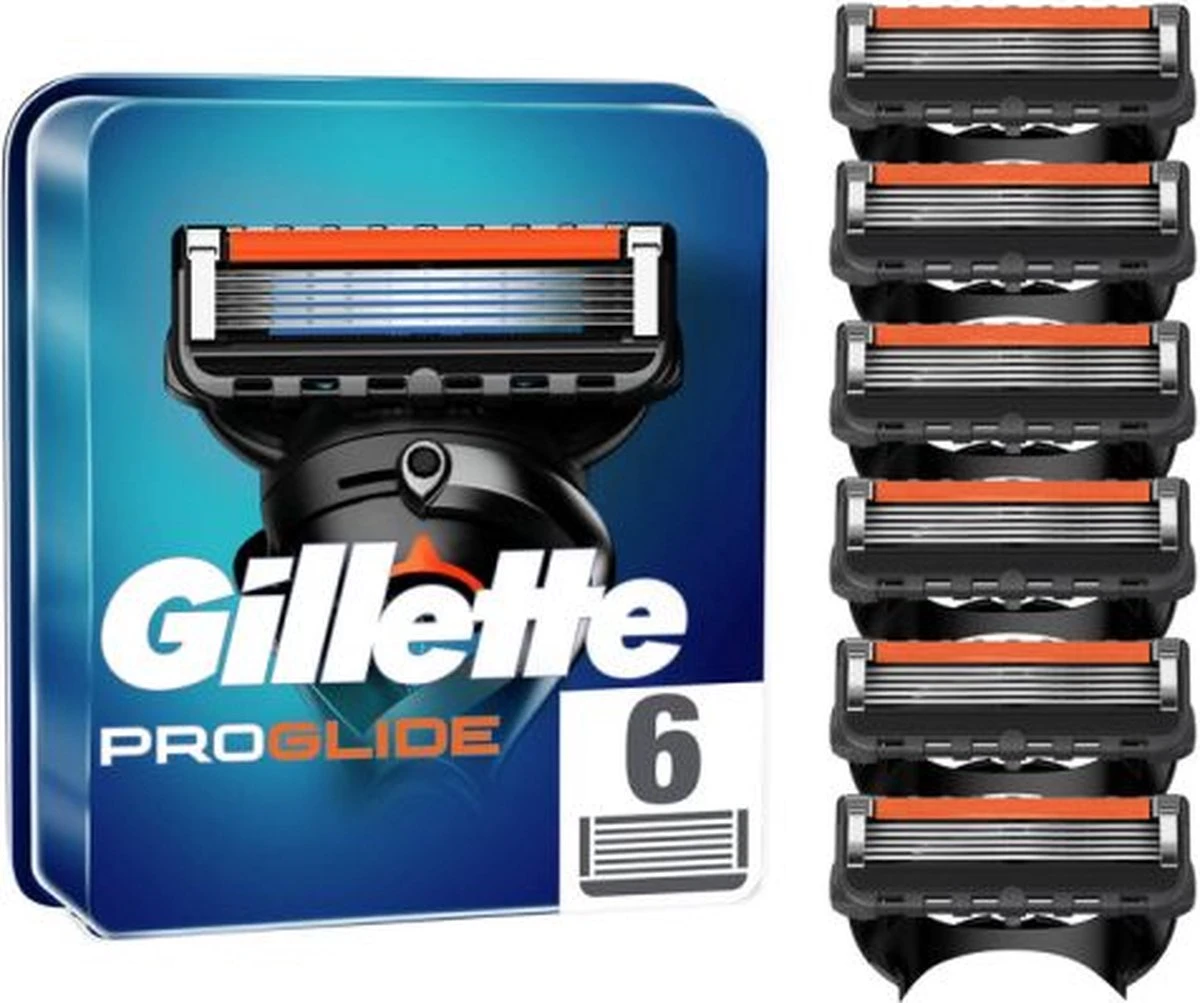 Gillette® Gillette Fusion5 ProGlide Scheermesjes Voor Mannen - 6 Navulmesjes 2 Gillette® Gillette Fusion5 ProGlide Scheermesjes Voor Mannen - 6 Navulmesjes - Afbeelding 2