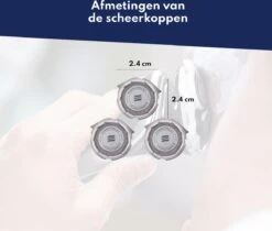 3 Scheerkoppen Geschikt Voor Philips 5000 Serie SH50/50 – Scheerkoppen Set – Scheer Opzetkoppen – Voor Phillips SH50/51/52 Shaving Blades – 3 Stuks -Verzorgingsproductenwinkel 1200x1022 1