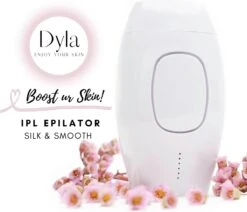 Merkloos Dyla IPL Ontharingsapparaat Hair Removal - Pijnloze Haar Verwijderaar - Lichtontharing - 600.000 Flitsen